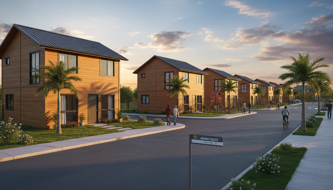 Casas de Madeira Pré-Fabricadas em Boa Hora – PI