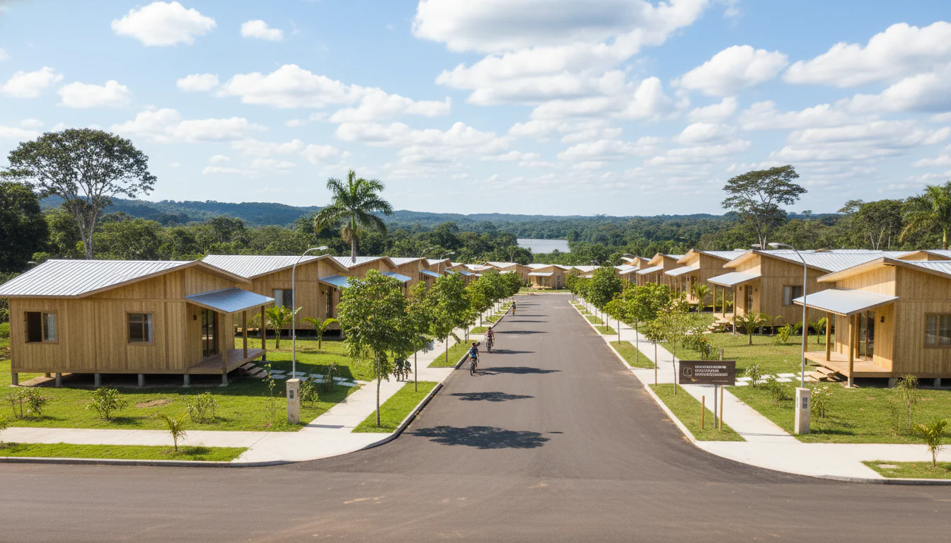 Casas de Madeira Pré-Fabricadas em São Gabriel da Cachoeira – AM
