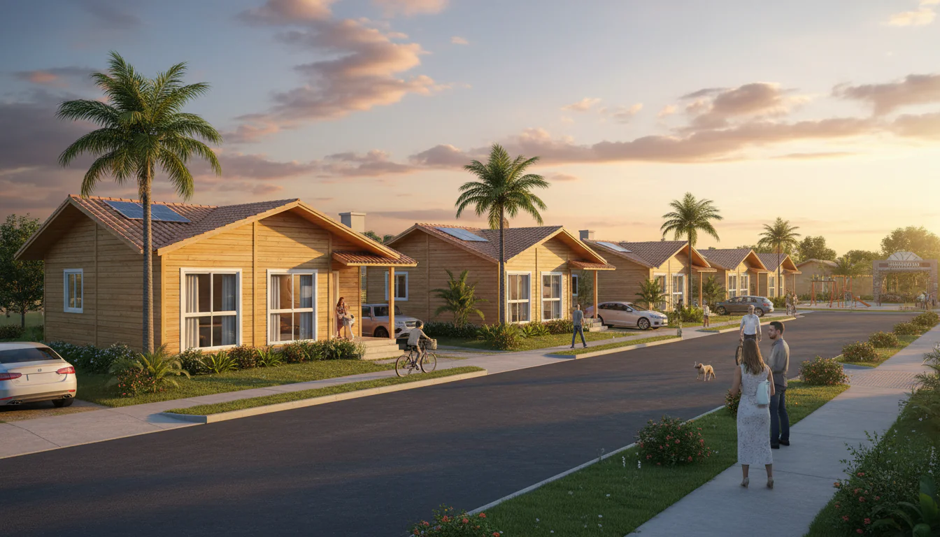 Casas de Madeira Pré-Fabricadas em Campo Grande do Piauí – PI