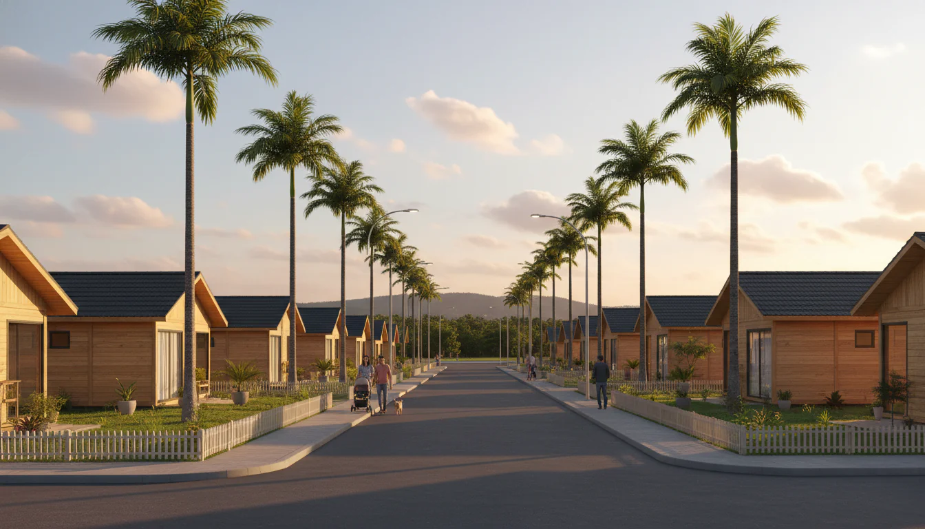 Casas de Madeira Pré-Fabricadas em Caracaraí – RR