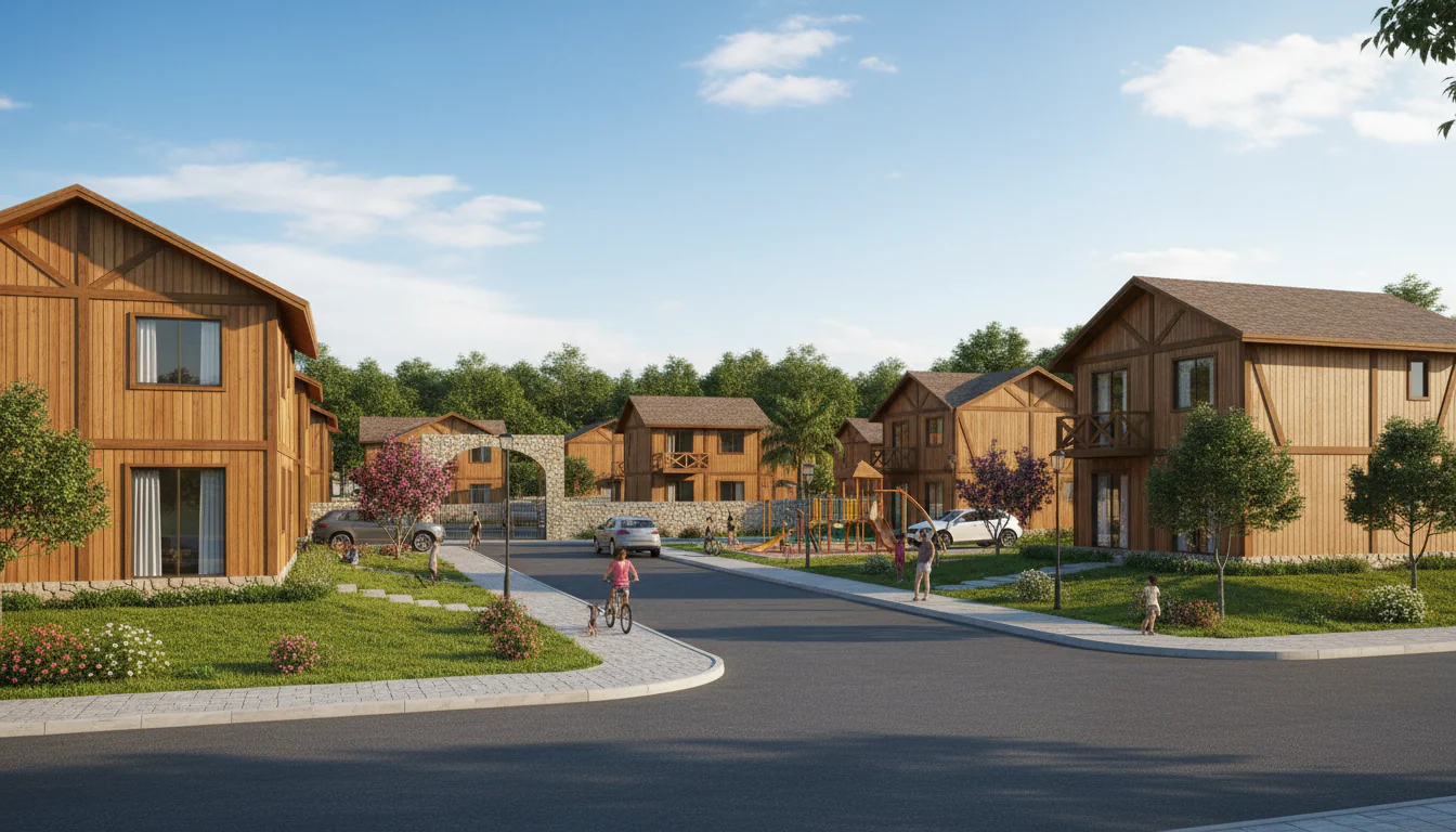 Casas de Madeira Pré-Fabricadas em Normandia – RR