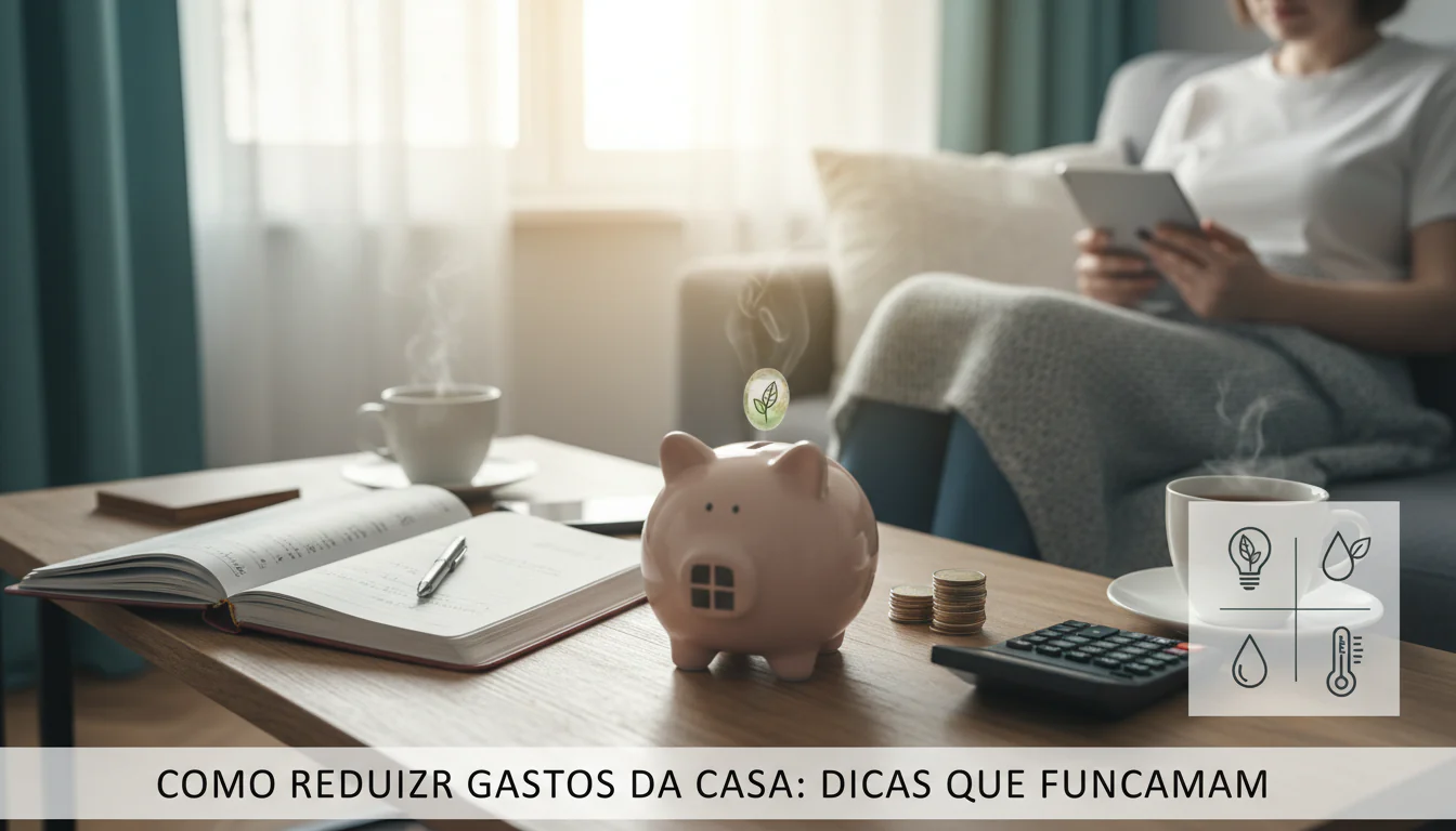 Como reduzir gastos da casa: dicas que funcionam