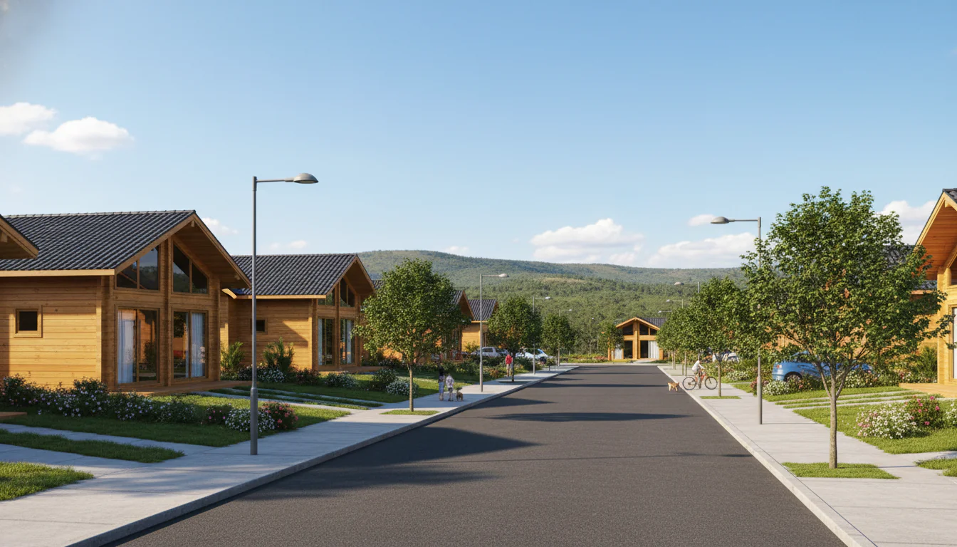 Casas de Madeira Pré-Fabricadas em Taipas do Tocantins – TO