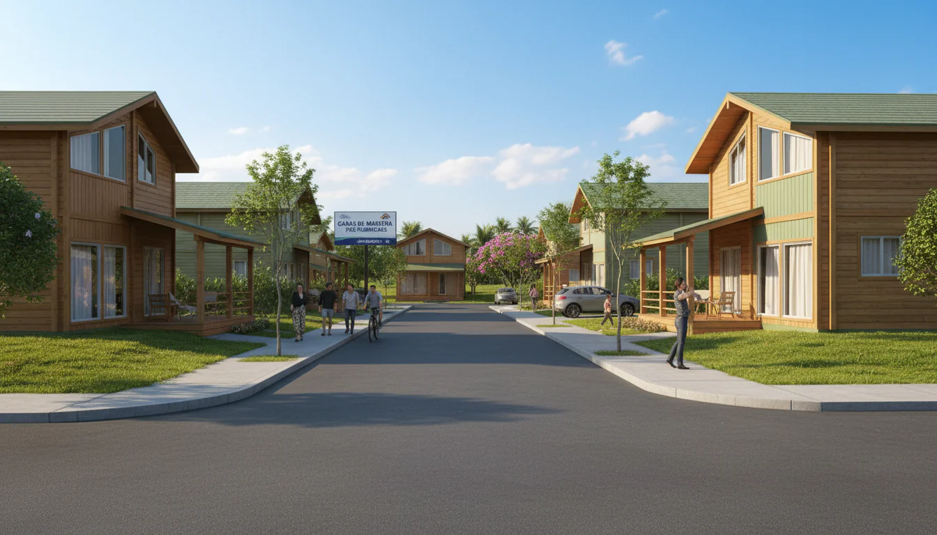 Casas de Madeira Pré-Fabricadas em Joca Marques – PI