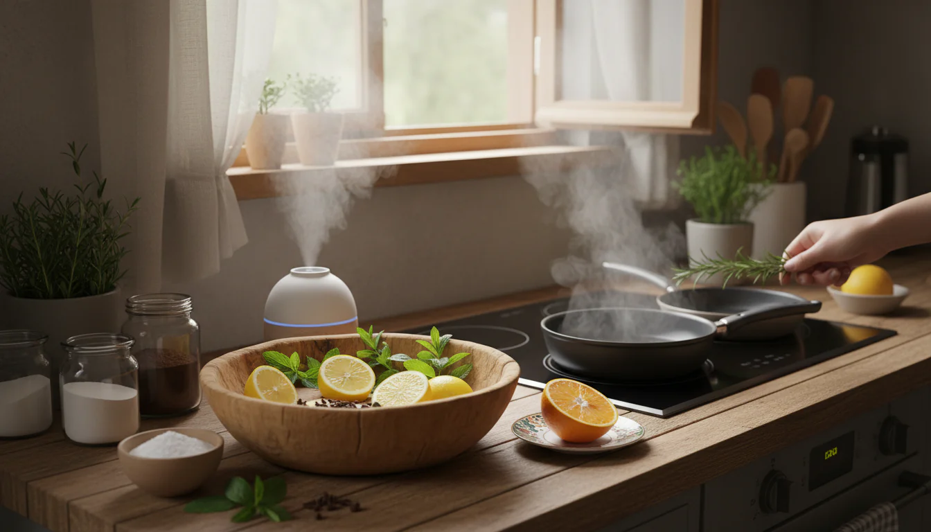 Como tirar cheiro de fritura: da cozinha com truques