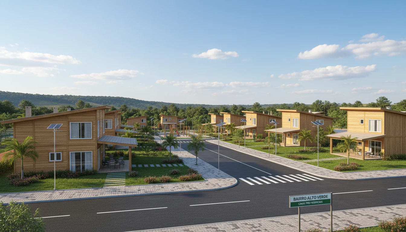 Casas de Madeira Pré-Fabricadas em São Salvador do Tocantins – TO