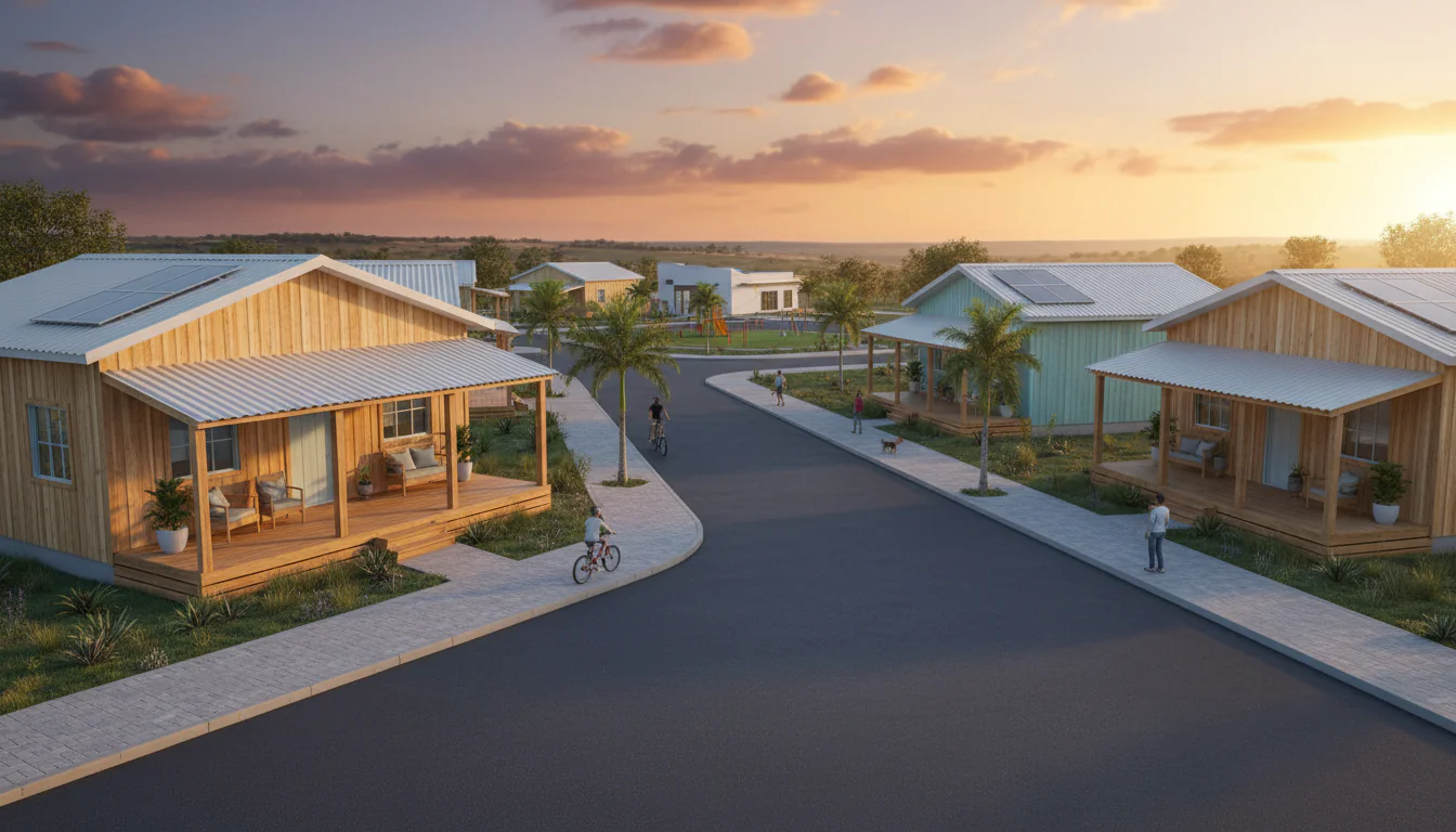 Casas de Madeira Pré-Fabricadas em Massapê do Piauí – PI