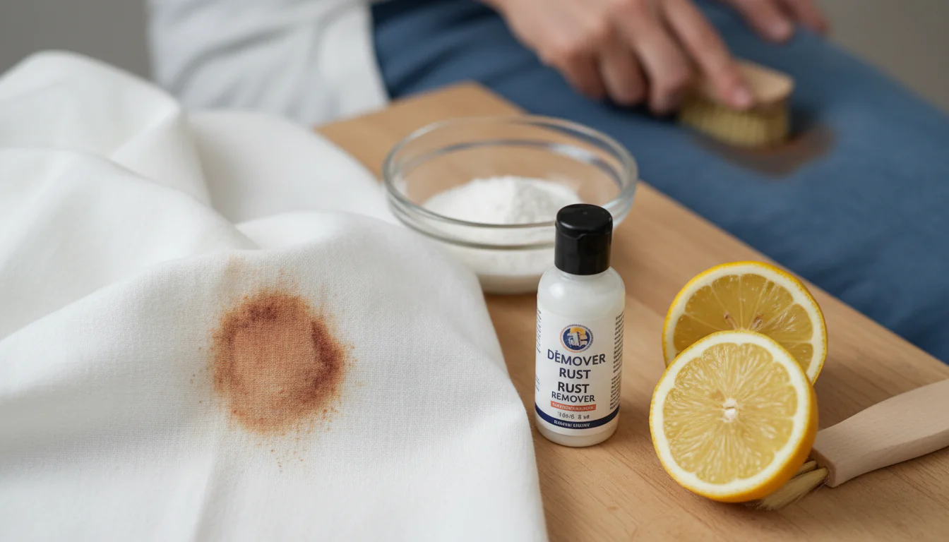 Como tirar ferrugem de roupa: passo a passo e tutoriais
