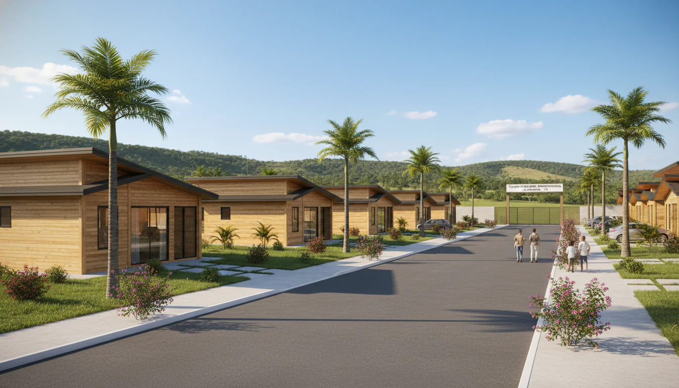 Casas de Madeira Pré-Fabricadas em Juarina – TO