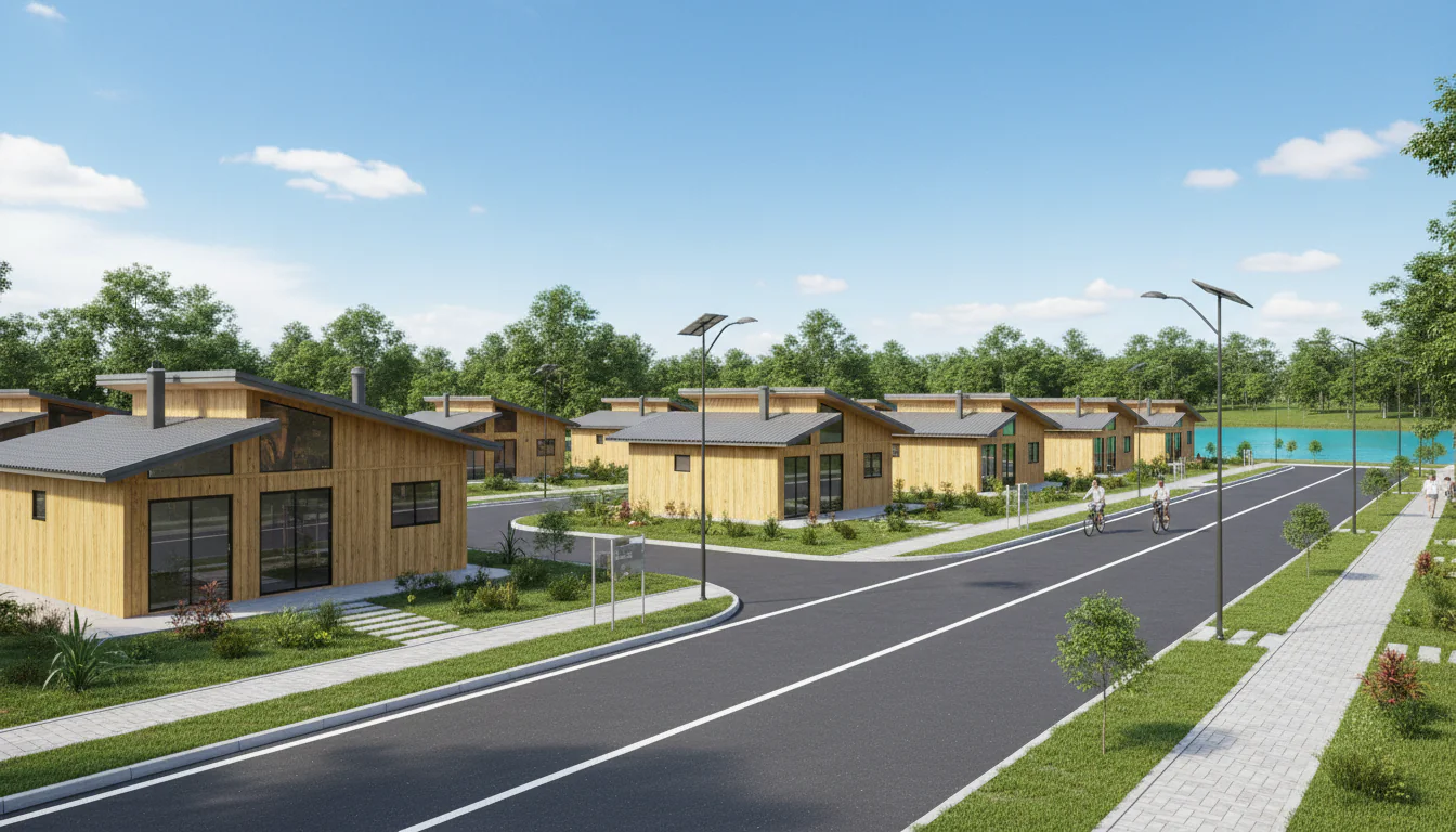 Casas de Madeira Pré-Fabricadas em Lagoa do Tocantins – TO