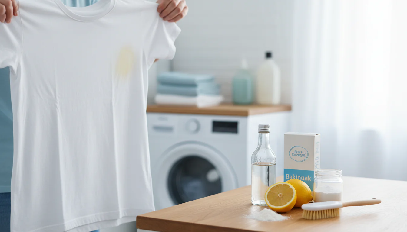 Como tirar mancha de desodorante: da roupa com truques