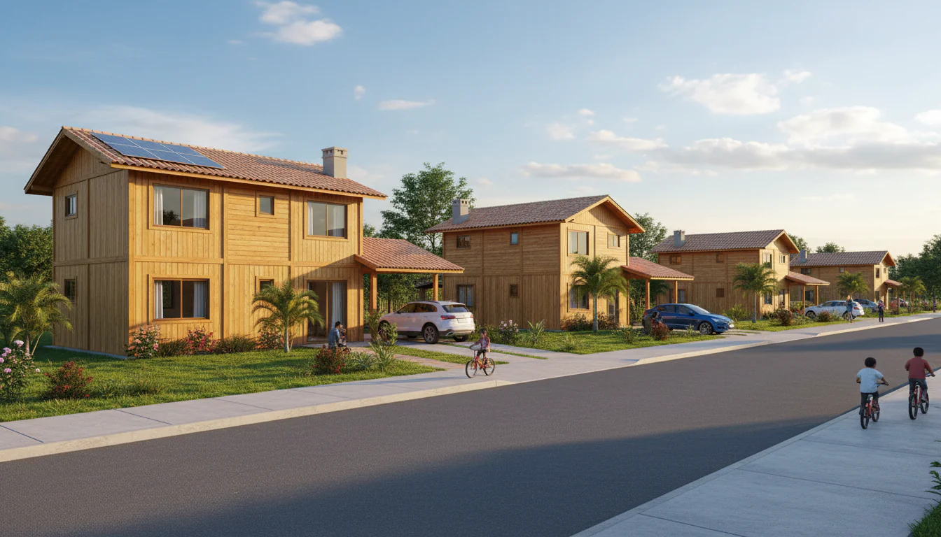 Casas de Madeira Pré-Fabricadas em Recursolândia – TO