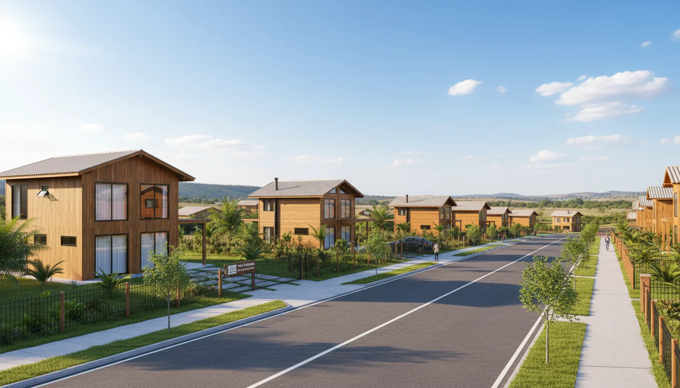 Casas de Madeira Pré-Fabricadas em São Félix do Tocantins – TO