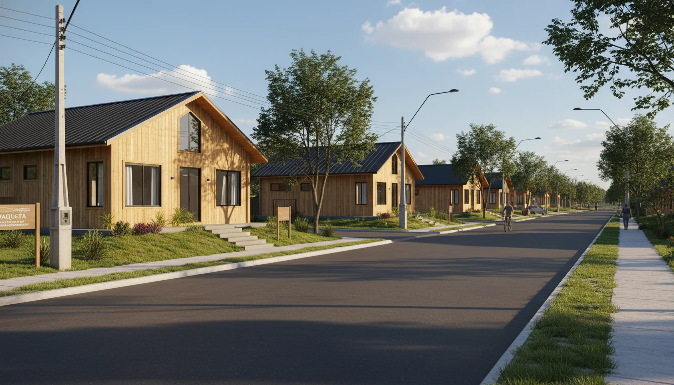 Casas de Madeira Pré-Fabricadas em Paquetá – PI