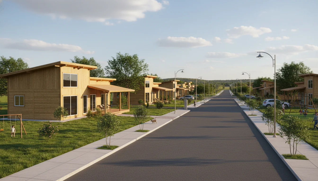 Casas de Madeira Pré-Fabricadas em Tupiratins – TO