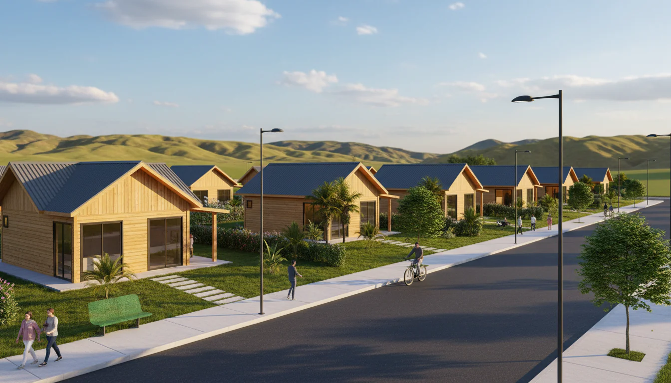 Casas de Madeira Pré-Fabricadas em Pavussu – PI