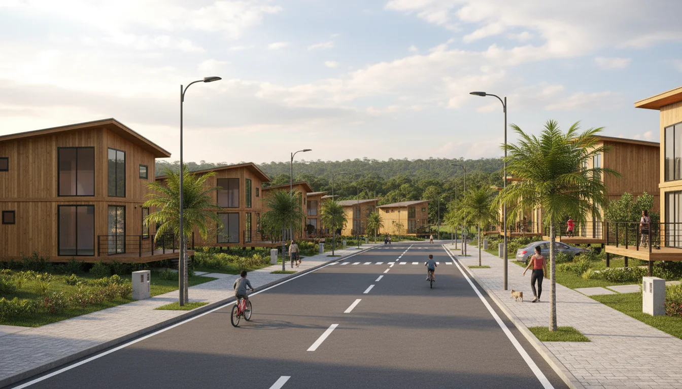 Casas de Madeira Pré-Fabricadas em Terra Alta – PA