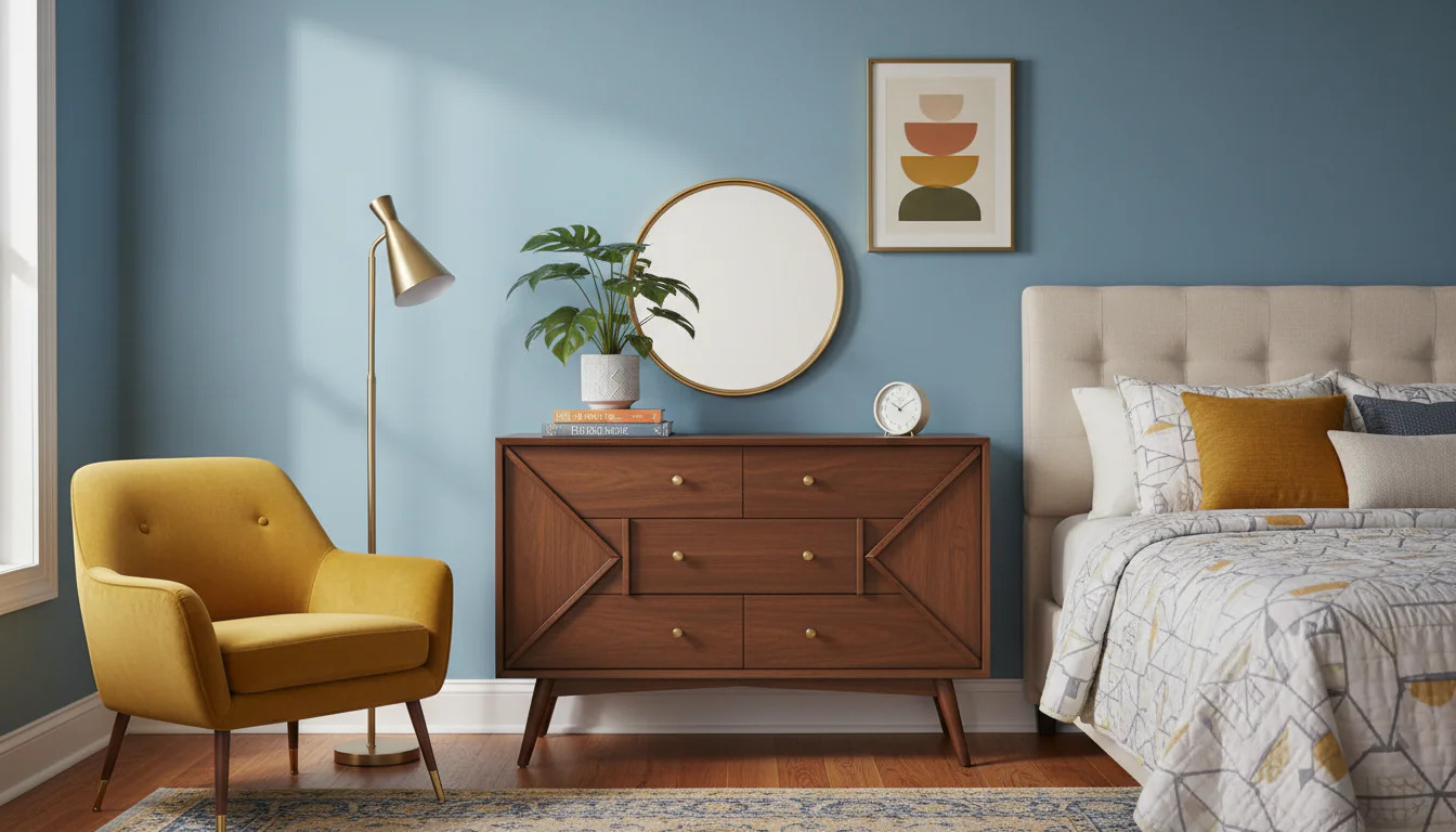 Cômoda retrô: modelos para decoração do quarto