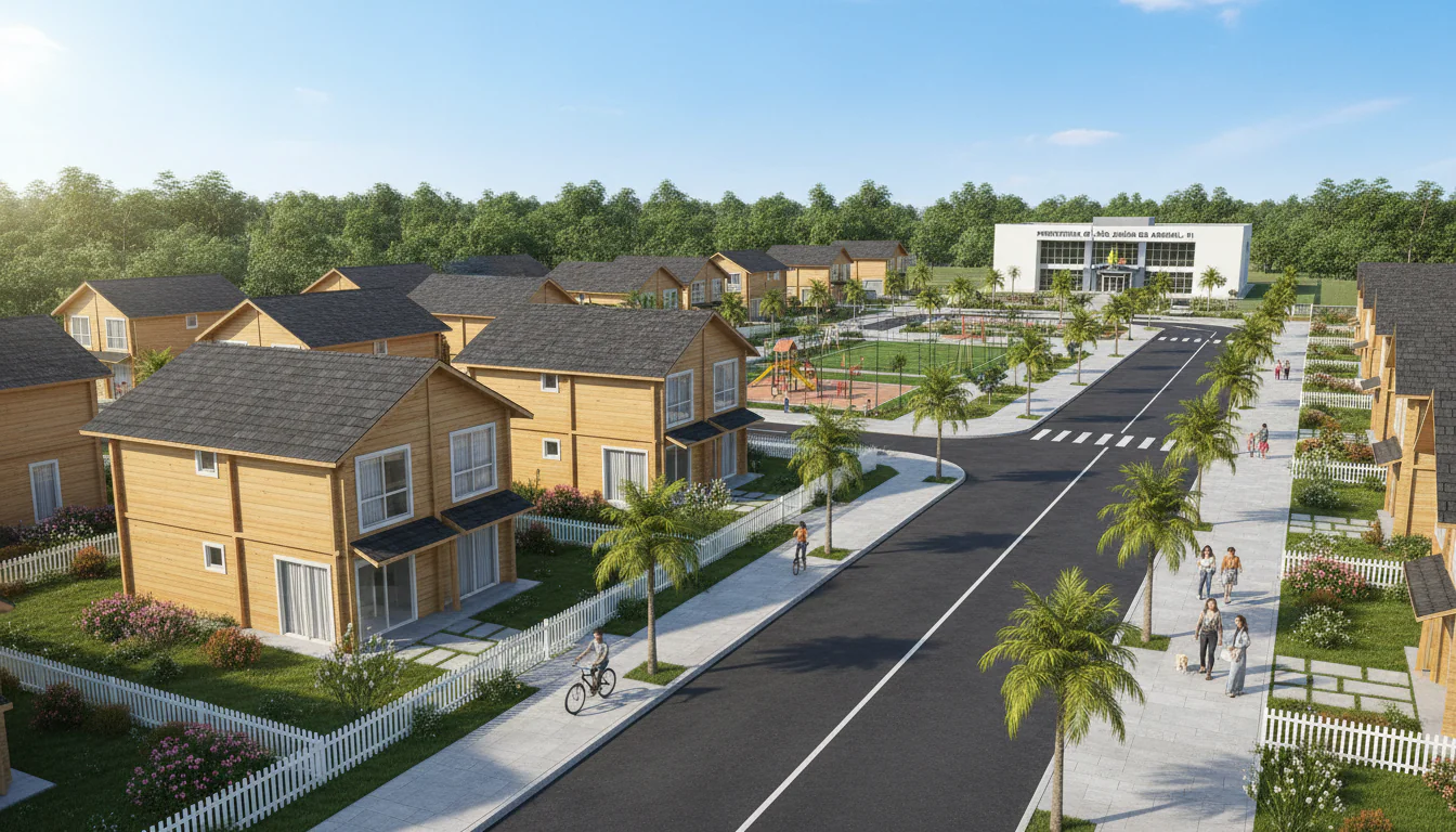 Casas de Madeira Pré-Fabricadas em São João do Arraial – PI