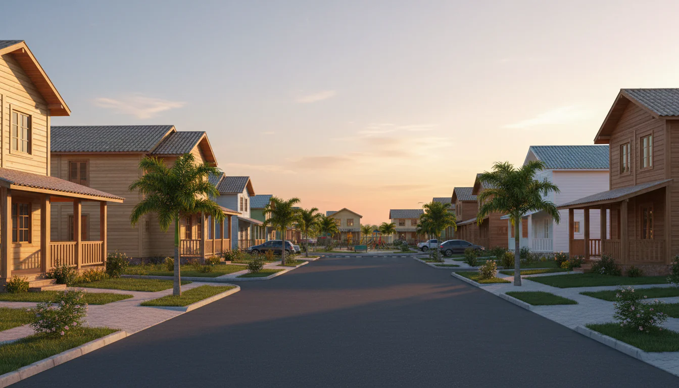 Casas de Madeira Pré-Fabricadas em São Miguel da Baixa Grande – PI