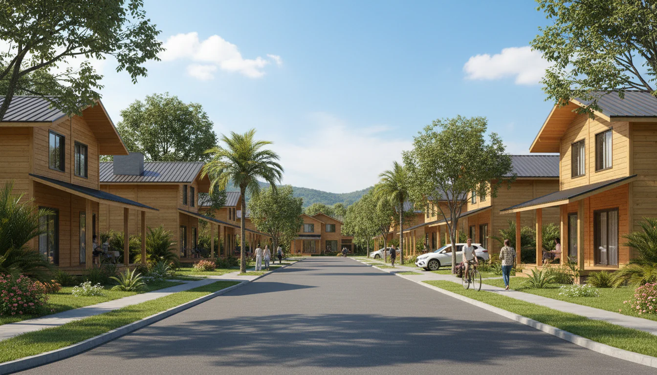 Casas de Madeira Pré-Fabricadas em Wall Ferraz – PI