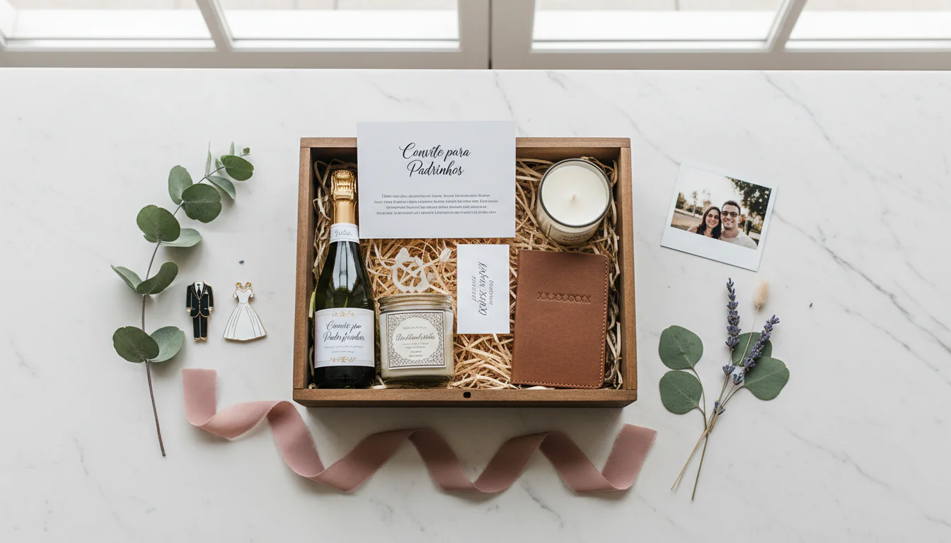 Convite para padrinhos de casamento: ideias para inspirar