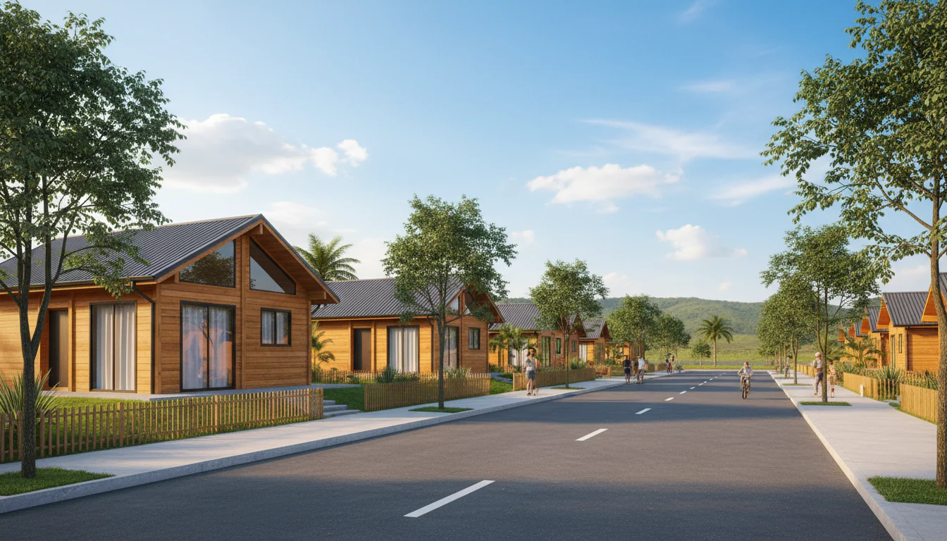 Casas de Madeira Pré-Fabricadas em Bragança – PA Casas de Madeira Pré-Fabricadas em Bragança – PA