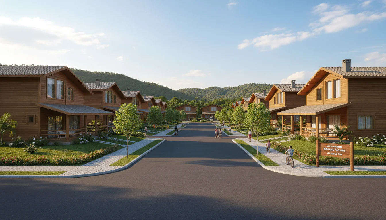 Casas de Madeira Pré-Fabricadas em Alcantil – PB