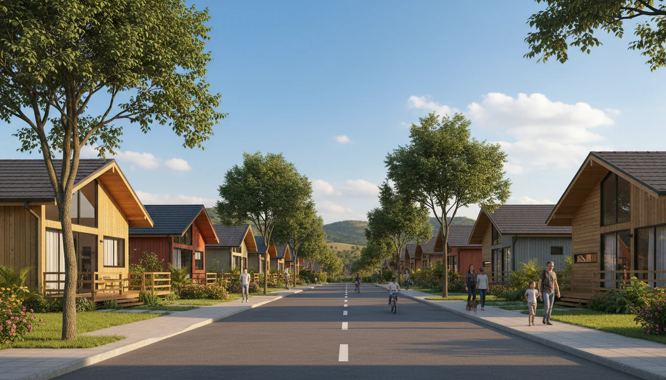 Casas de Madeira Pré-Fabricadas em Aparecida – PB