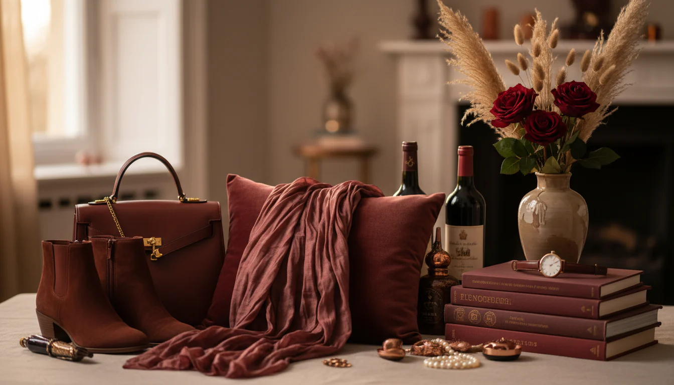 Cor Marsala: inspirações para usar cor requintada