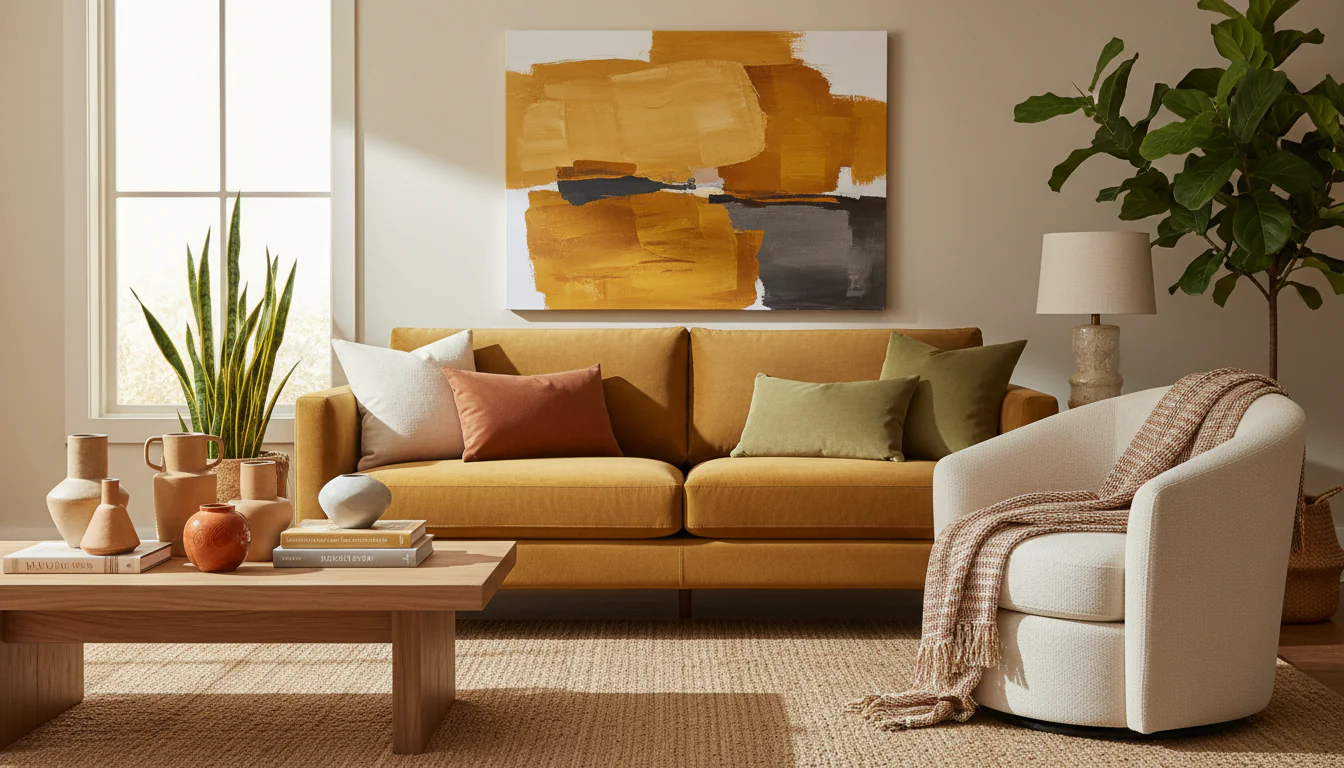 Cor ocre: combinações