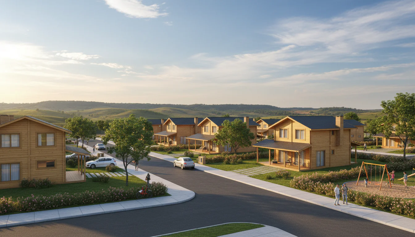 Casas de Madeira Pré-Fabricadas em Caturité – PB