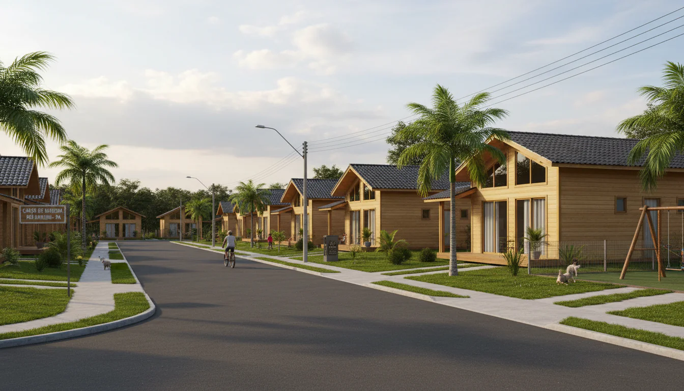 Casas de Madeira Pré-Fabricadas em Itaituba – PA