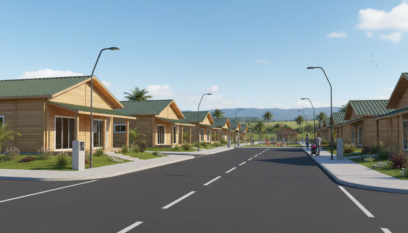 Casas de Madeira Pré-Fabricadas em Coxixola – PB