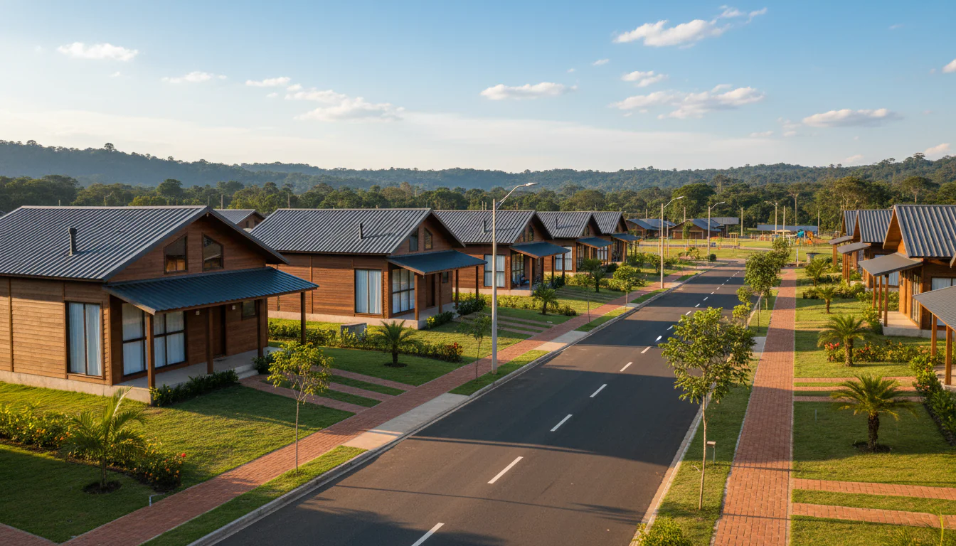 Casas de Madeira Pré-Fabricadas em Ourém – PA