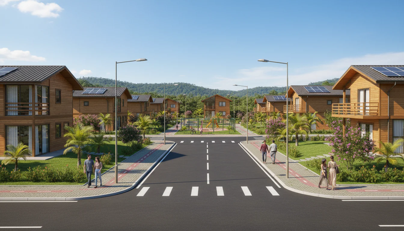 Casas de Madeira Pré-Fabricadas em Santa Cecília – PB