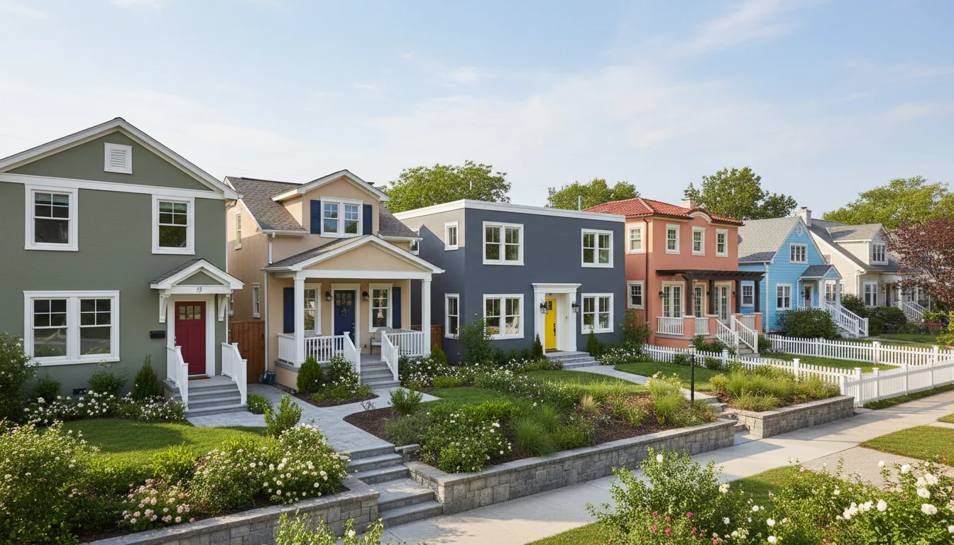 Cores de tinta para parede externa: dicas e fotos