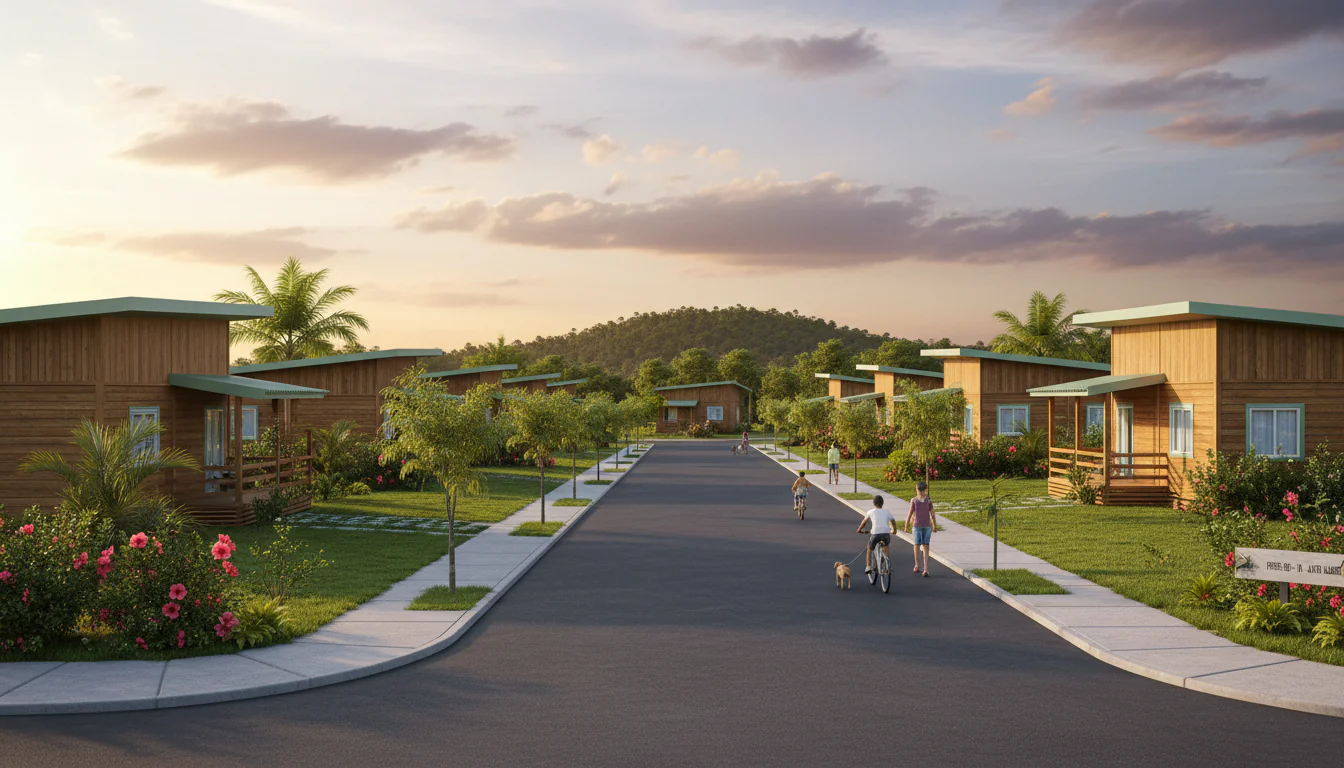 Casas de Madeira Pré-Fabricadas em Peixe-Boi – PA