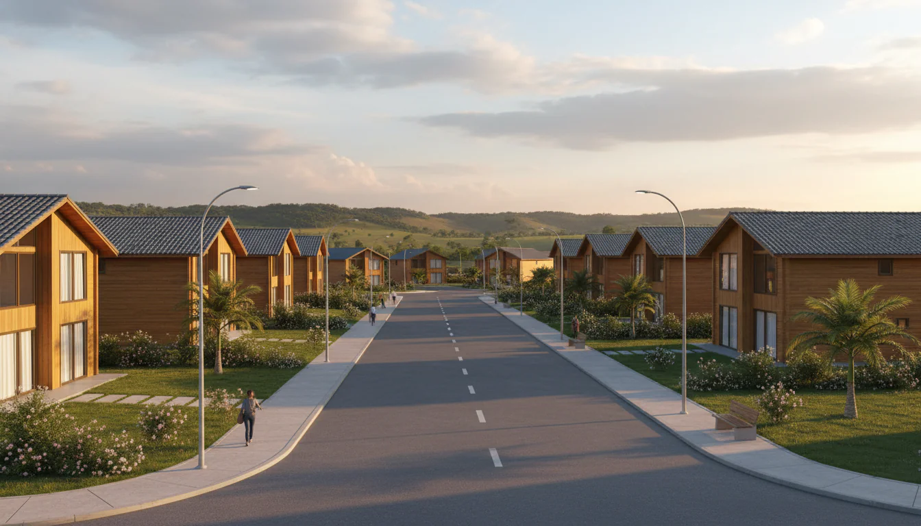 Casas de Madeira Pré-Fabricadas em Santa Inês – PB