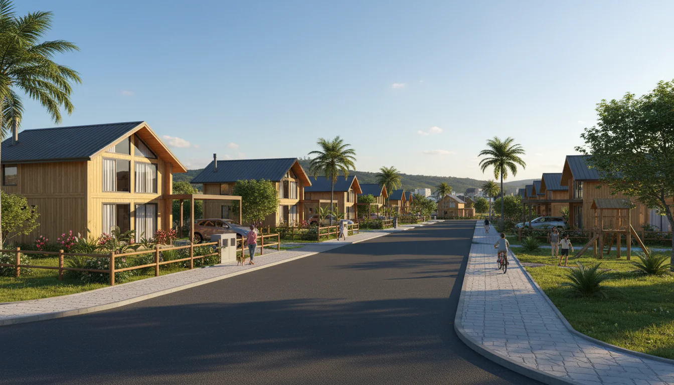 Casas de Madeira Pré-Fabricadas em Joca Claudino – PB