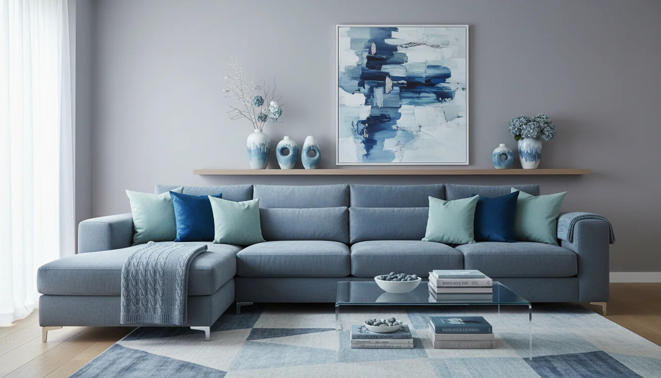 Cores frias: maneiras de usar paleta na decoração