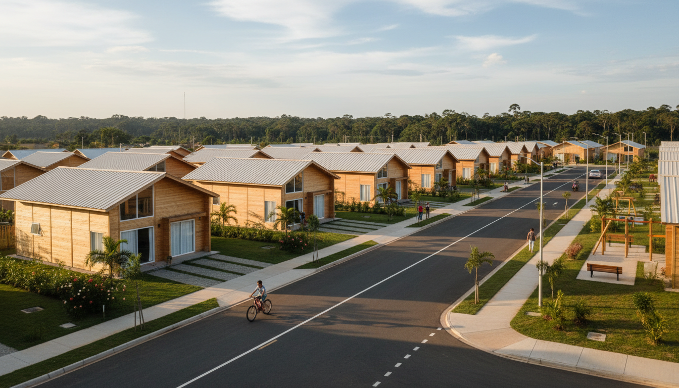 Casas de Madeira Pré-Fabricadas em Portel – PA