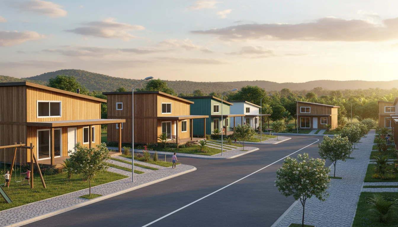 Casas de Madeira Pré-Fabricadas em São Bentinho – PB