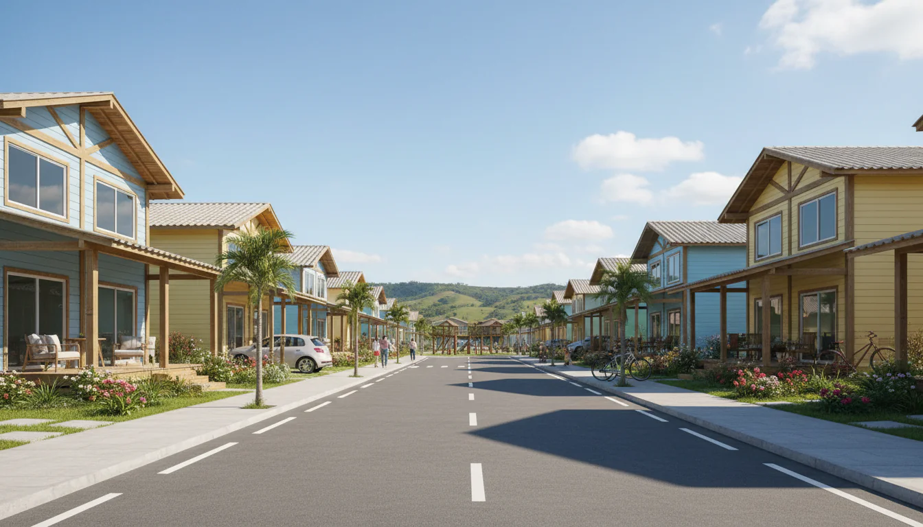 Casas de Madeira Pré-Fabricadas em São Francisco – PB