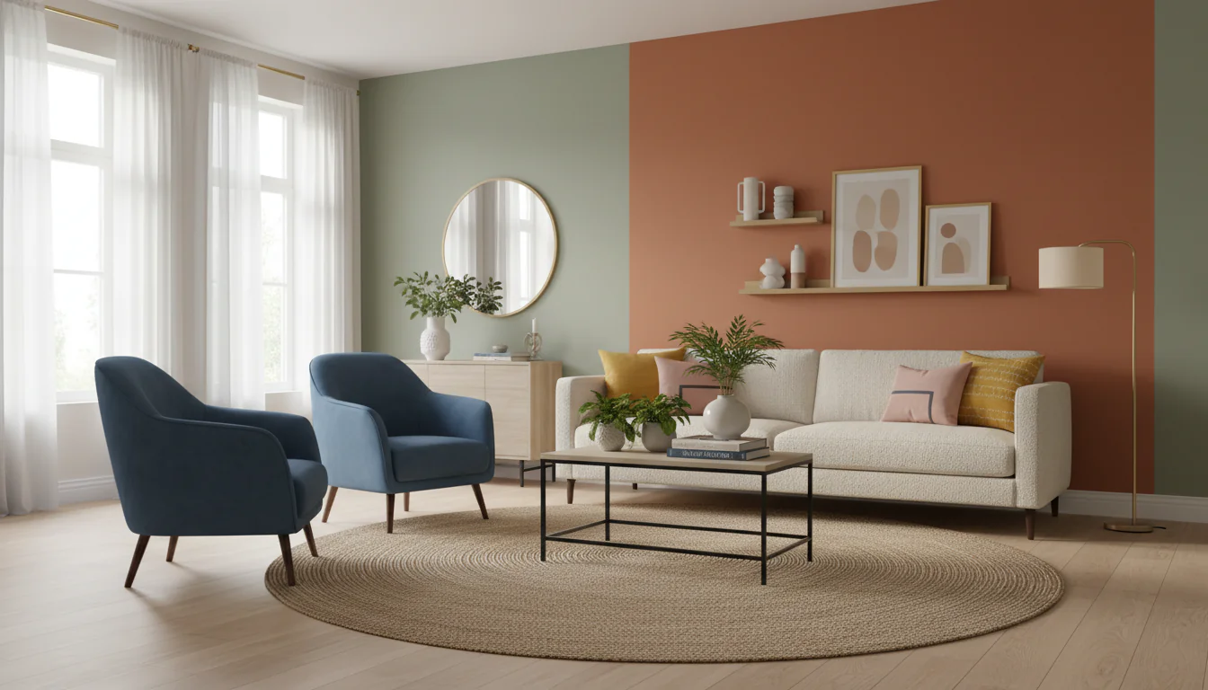 Cores para sala: ideias para combinar sem erro