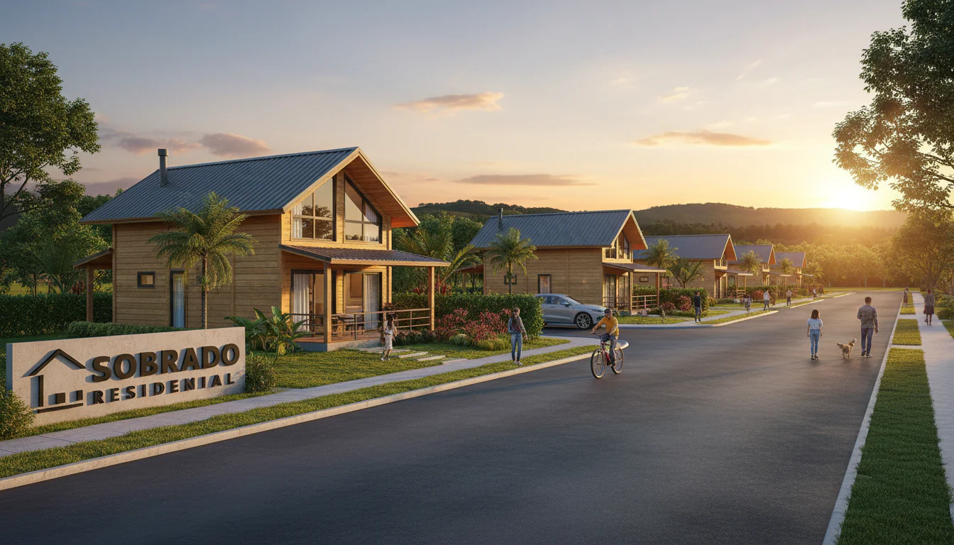 Casas de Madeira Pré-Fabricadas em Sobrado – PB Casas de Madeira Pré-Fabricadas em Sobrado – PB