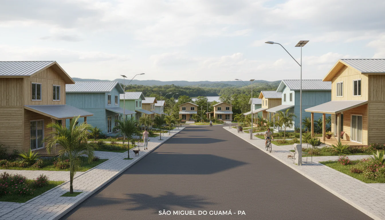 Casas de Madeira Pré-Fabricadas em São Miguel do Guamá – PA Casas de Madeira Pré-Fabricadas em São Miguel do Guamá – PA