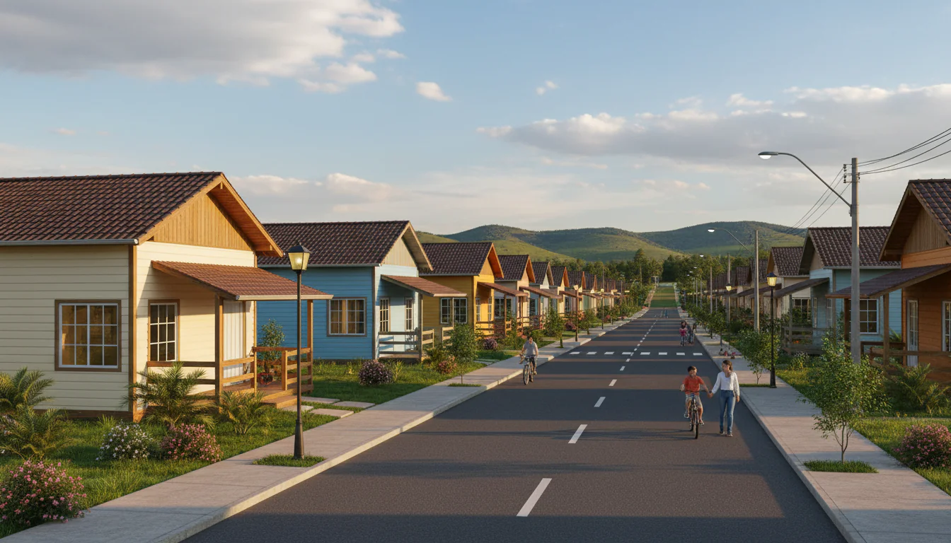 Casas de Madeira Pré-Fabricadas em Brasilândia de Minas – MG Casas de Madeira Pré-Fabricadas em Brasilândia de Minas – MG