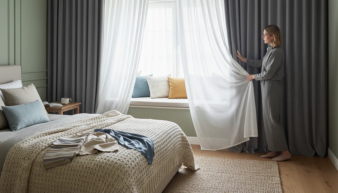 Cortinas para quarto: como escolher