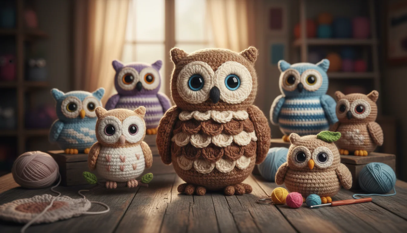 Coruja de crochê: modelos para se apaixonar e fazer Coruja de crochê: modelos para se apaixonar e fazer